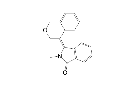 (Z)-3-(2-methoxy-1-phenylethylidene)-2-methylisoindolin-1-one