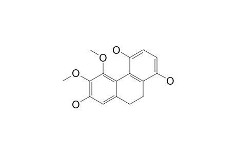 CALANHYDROQUINONE_B;1,4,7-TRIHYDROXY-5,6-DIMETHOXY-9,10-DIHYDROPHENANTHRENE