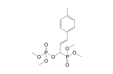 (E)-1-(Dimethoxyphosphoryl)-3-p-tolylallyl dimethylphosphate