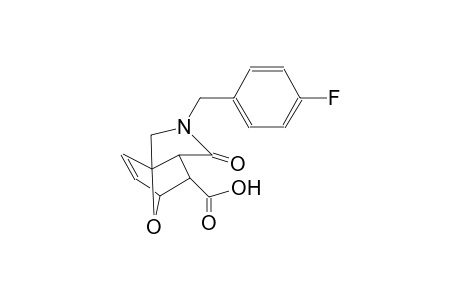 2-(4-fluorobenzyl)-1-oxo-1,2,3,6,7,7a-hexahydro-3a,6-epoxyisoindole-7-carboxylic acid