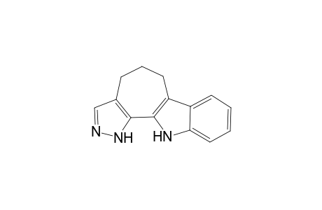 4,5,6,11-tetrahydropyrazolo[4',3':6,7]cyclohepta[b]indole