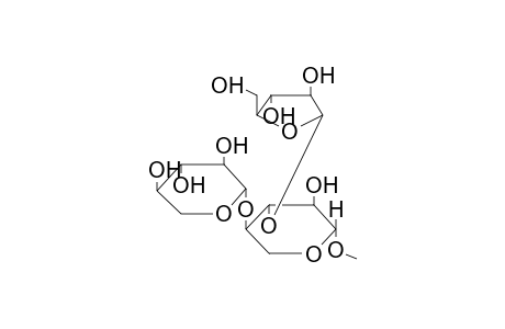 METHYL-3-O-ALPHA-L-ARABINOFURANOSYL-4-O-BETA-D-XYLOPYRANOSYL-BETA-D-XYLOPYRANOSIDE