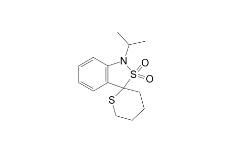 1-Isopropyl-1,3-dihydro-2,1-benzisothiazole-3-spiro-2'-tetrahydrothiopyran 2,2-dioxide