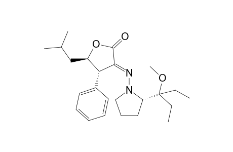 (S,S,R)-N-[2-(1-Ethyl-1-methoxypropyl)pyrrolidine]-3-imino-5-(2-methylethyl)-4-phenyldihydro-2-furanone
