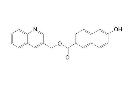 3-quinolylmethyl 6-hydroxynaphthalene-2-carboxylate