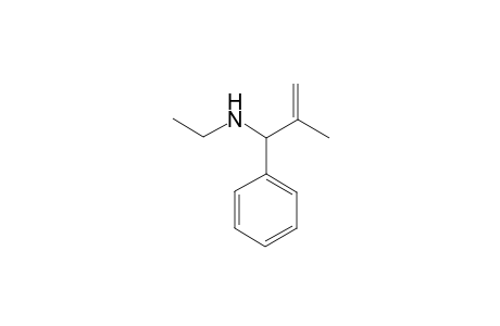 N-Ethyl-2-methyl-1-phenylprop-2-en-1-amine
