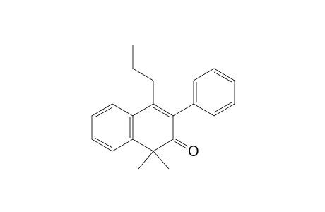 1,1-Dimethyl-3-phenyl-4-propylnaphthalen-2(1H)-one