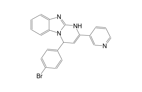 pyrimido[1,2-a]benzimidazole, 4-(4-bromophenyl)-1,4-dihydro-2-(3-pyridinyl)-