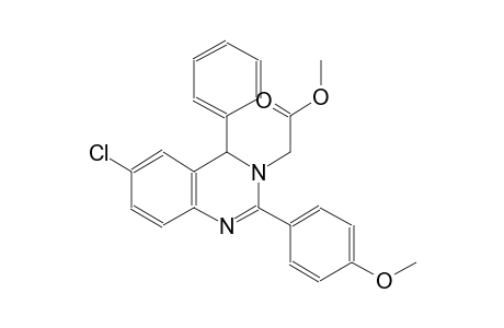 methyl (6-chloro-2-(4-methoxyphenyl)-4-phenyl-3(4H)-quinazolinyl)acetate
