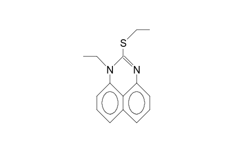 1-Ethyl-2-ethylthio-perimidine