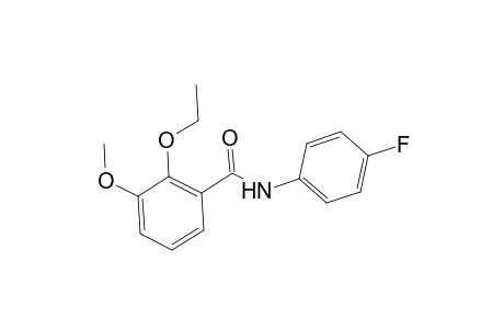 2-Ethoxy-N-(4-fluorophenyl)-3-methoxybenzamide