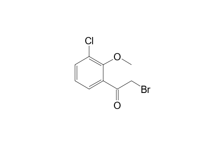 Ethanone, 2-bromo-1-(3-chloro-2-methoxyphenyl)-