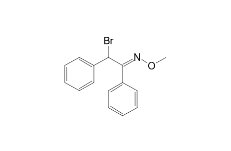 2-Bromo-1,2-diphenylethanone -O-methyloxime