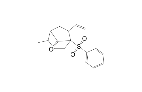 4-Methyl-1-phenylsulfonyl-7-vinylbicyclo[3.2.1]octan-8-one