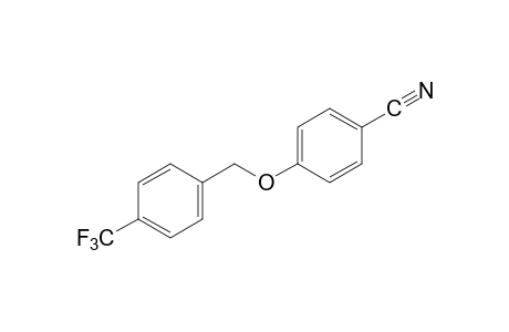 p-{[p-(trifluoromrthyl)benzyl]oxy}benzonitrile