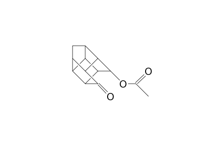 exo-11-Acetoxy-pentacyclo(5.4.0.0/2,6/.0/3,10/.0/5,9/)undecan-8-one