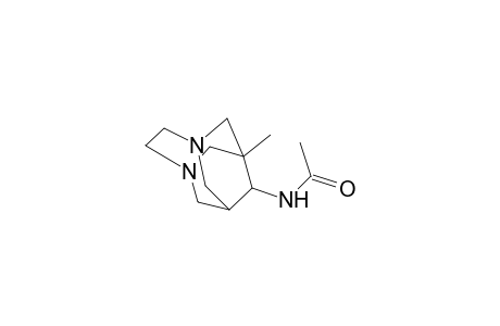 N-(1-methyl-3,6-diazatricyclo[4.3.1.1~3,8~]undec-9-yl)acetamide