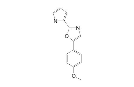 5-(4''-METHOXYPHENYL)-2-(PYRROL-2'-YL)-OXAZOLE