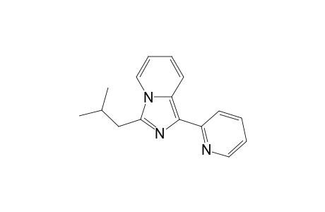3-(2-Methylpropyl)-1-(2-pyridinyl)imidazo[1,5-a]pyridine