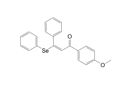 (E)-3-Phenyl-3-phenylseleno-1-(4-methyloxyphenyl)-prop-2-en-1-one
