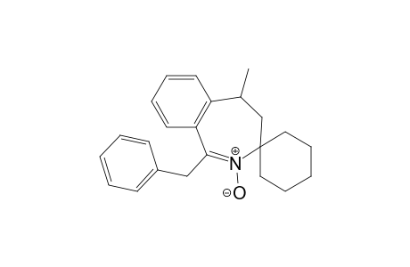 1-Benzyl-3-spirocyclohexyl-5-methyl-4,5-dihydro-3H-benzo[c]azepine 2-oxide