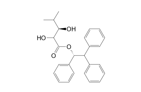2-Hydroxy-1,2,2-triphenylethyl (1'R,3R)-3-hydroxy-4-methylpentanoate