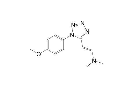 trans-5-[2-(dimethylamino)vinyl]-1-(p-methoxyphenyl)-1H-tetrazole
