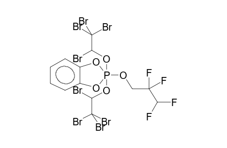 2-(2,2,3,3-TETRAFLUOROPROPOXY)-2,2-BIS(1,2,2,2-TETRABROMOETHOXY)-4,5-BENZO-1,3,2-DIOXAPHOSPHOLANE (DIASTEREOMER MIXTURE)