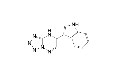 tetrazolo[1,5-b][1,2,4]triazine, 7,8-dihydro-7-(1H-indol-3-yl)-