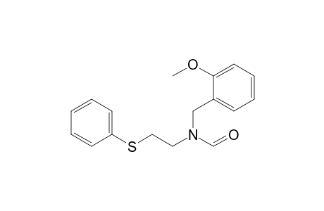 N-o-anisyl-N-[2-(phenylthio)ethyl]formamide