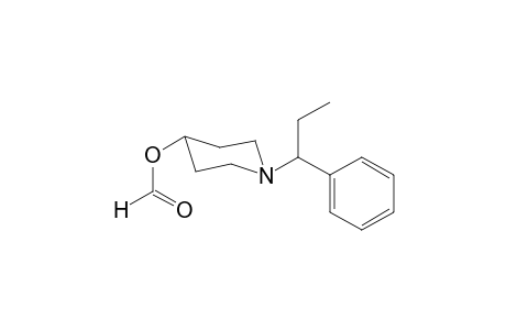 1-(1-Phenylpropyl)piperidin-4-yl formate