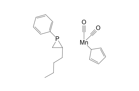 1-Phenyl-2-butylphosphirene-1-[(Cyclopentadienyl Dicarbonyl Manganese]