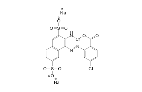 4-Chloroanthranilacid->3-amino-2,6-naphthalin-disulfonacid/Cr complex