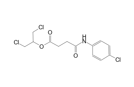 2-chloro-1-(chloromethyl)ethyl 4-(4-chloroanilino)-4-oxobutanoate