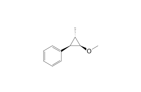 2-trans-3-cis-1-Methoxy-2-methyl-3-phenylcyclopropyane