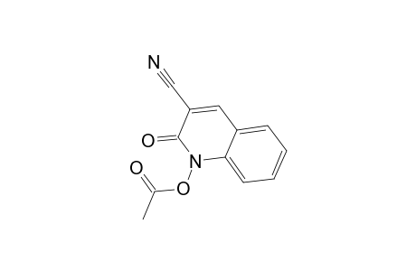 3-Quinolinecarbonitrile, 1-acetoxy-1,2-dihydro-2-oxo-