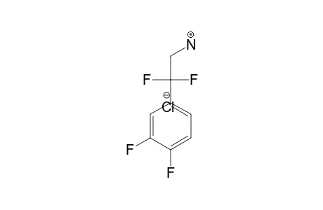 2,2-DIFLUORO-2-(3,4-DIFLUOROPHENYL)-ETHYLAMINE-HYDROCHLORIDE