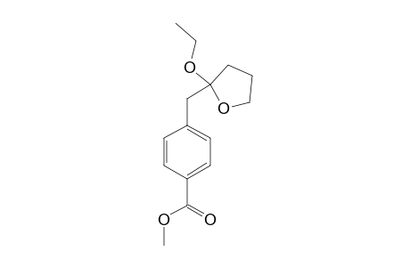 2-ETHOXY-2-(4-METHOXYCARBONYLBENZYL)-TETRAHYDROFURAN