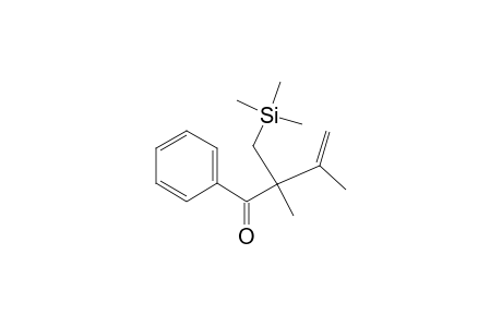2,3-Dimethyl-3-benzoyl-4-(trimethylsilyl)-1-butene