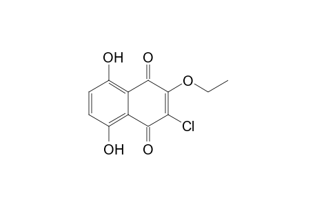 2-Ethoxy-3-chloronaphthazarin