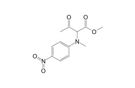 2-(N-methyl-4-nitroanilino)-3-oxobutanoic acid methyl ester