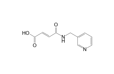 2-Butenoic acid, 4-oxo-4-[[(3-pyridinyl)methyl]amino]-