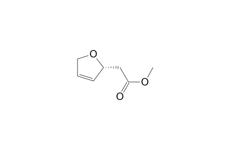 2-Furanacetic acid, 2,5-dihydro-, methyl ester, (R)-