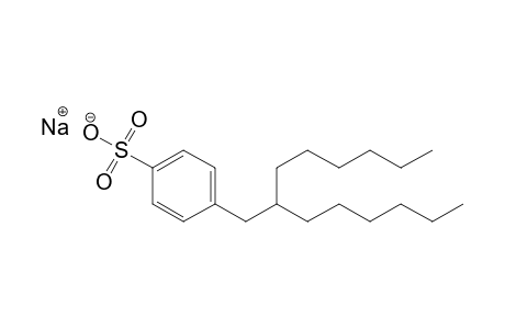 p-(2-hexyloctyl)benzenesulfonic acid, sodium salt