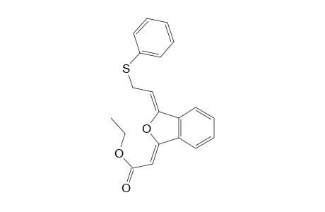 Ethyl (Z)-2-{(Z)-3-[3-(Phenylsulfanyl)ethylidene]isobenzofuran-1(3H)-ylidene}acetate