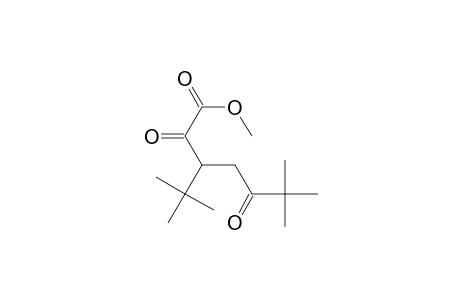 Heptanoic acid, 3-(1,1-dimethylethyl)-6,6-dimethyl-2,5-dioxo-, methyl ester