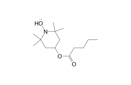 1-Piperidinyloxy, 2,2,6,6-tetramethyl-4-[(1-oxopentyl)oxy]-