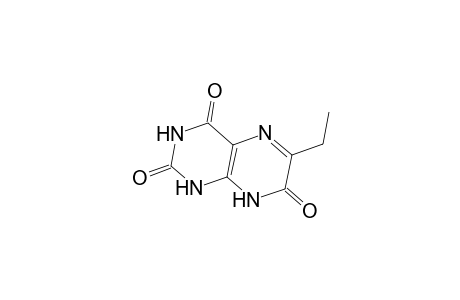 2,4,7-Pteridinetriol, 6-ethyl-