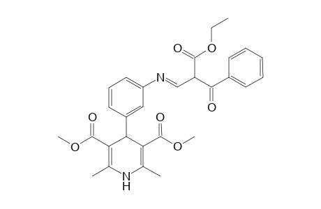 Dimethyl 4-{3'-(2"-ethoxycarbonyl-2"-benzoyl)ethenyl]amino}phenyl-1,4-dihydro-2,6-dimethylpyridine-3,5-dicarboxylate