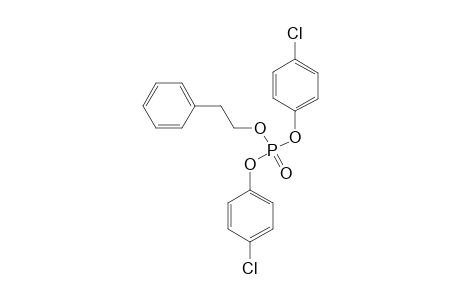 2-PHENYLETHYL-BIS-(4'-CHLOROPHENYL)-PHOSPHATE